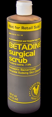 Betadine Surgical Scrub (16 oz bottle)