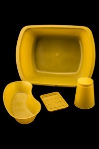 Patient Utility Kit (Plastic Tumbler, Soap Dish, Emesis Basin, Wash Container)