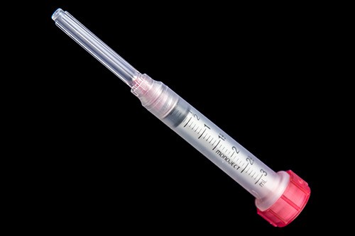 Syringe 3cc Luer Lock w x5 x 1 1/4 Needle  100 ea / box
