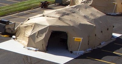 Tent Emergency Treatment Facility w/HVAC